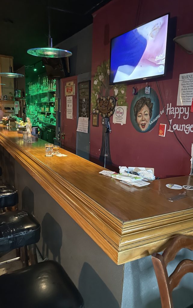 photo of interior of Happy Lounge, San Francisco