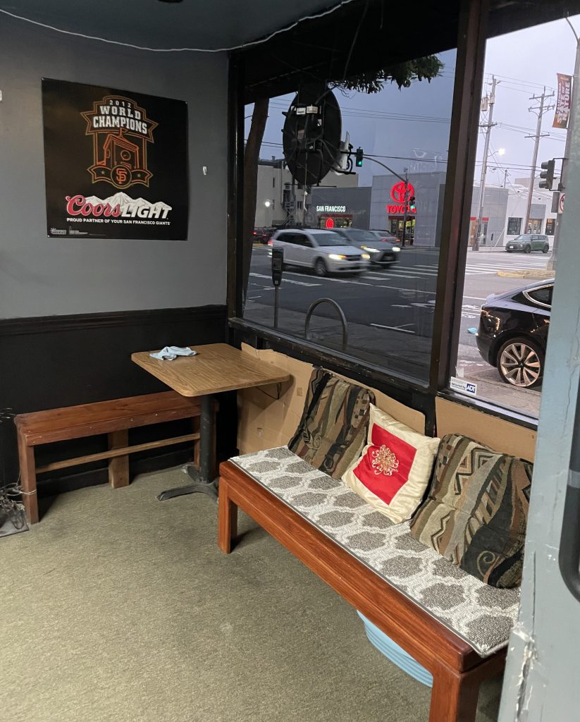 photo of interior of Happy Lounge, San Francisco