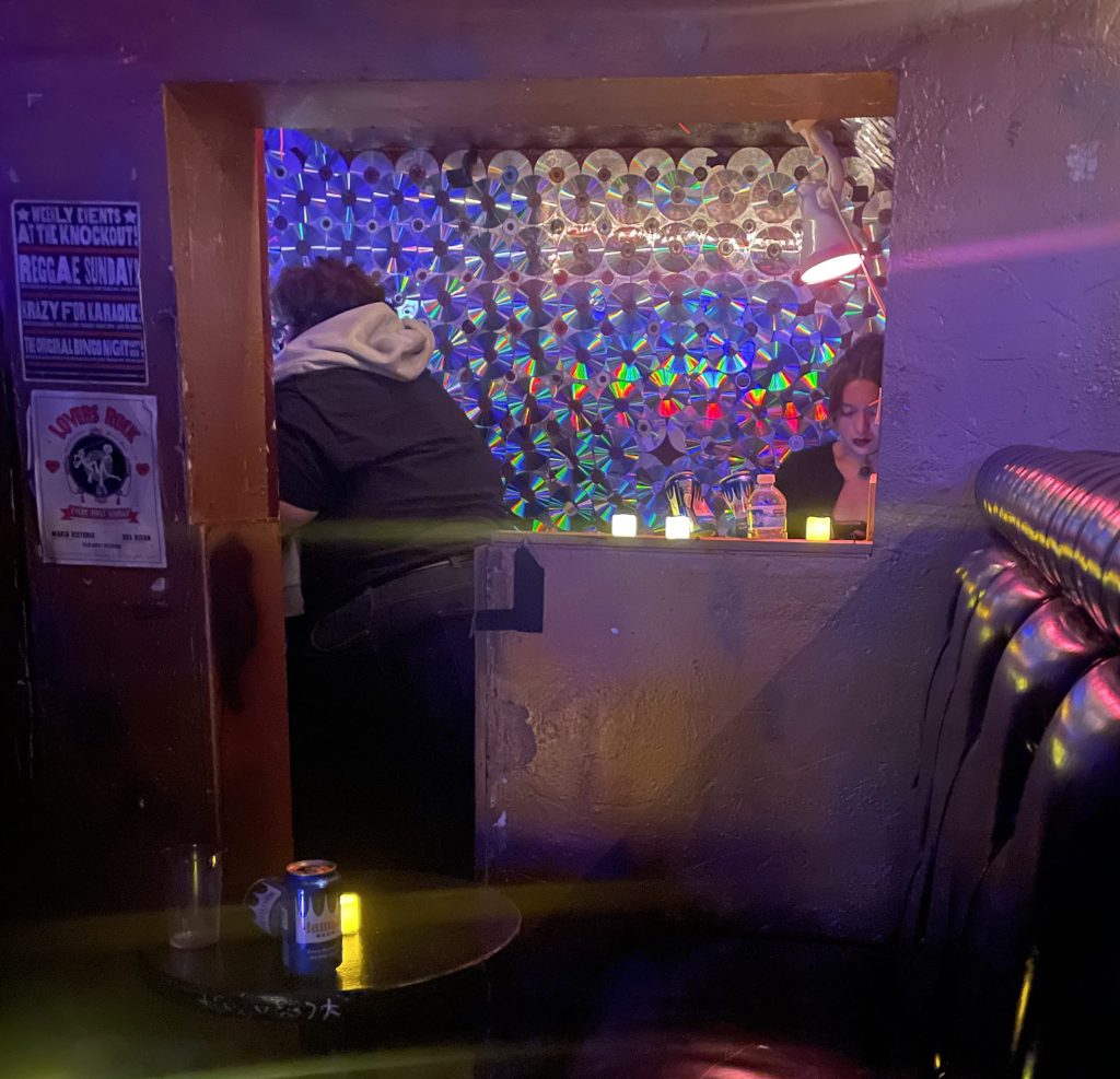 photo of the sound room of The Knockout, San Francisco