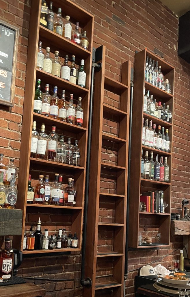 photo of interior of Louie's Bar, San Francisco