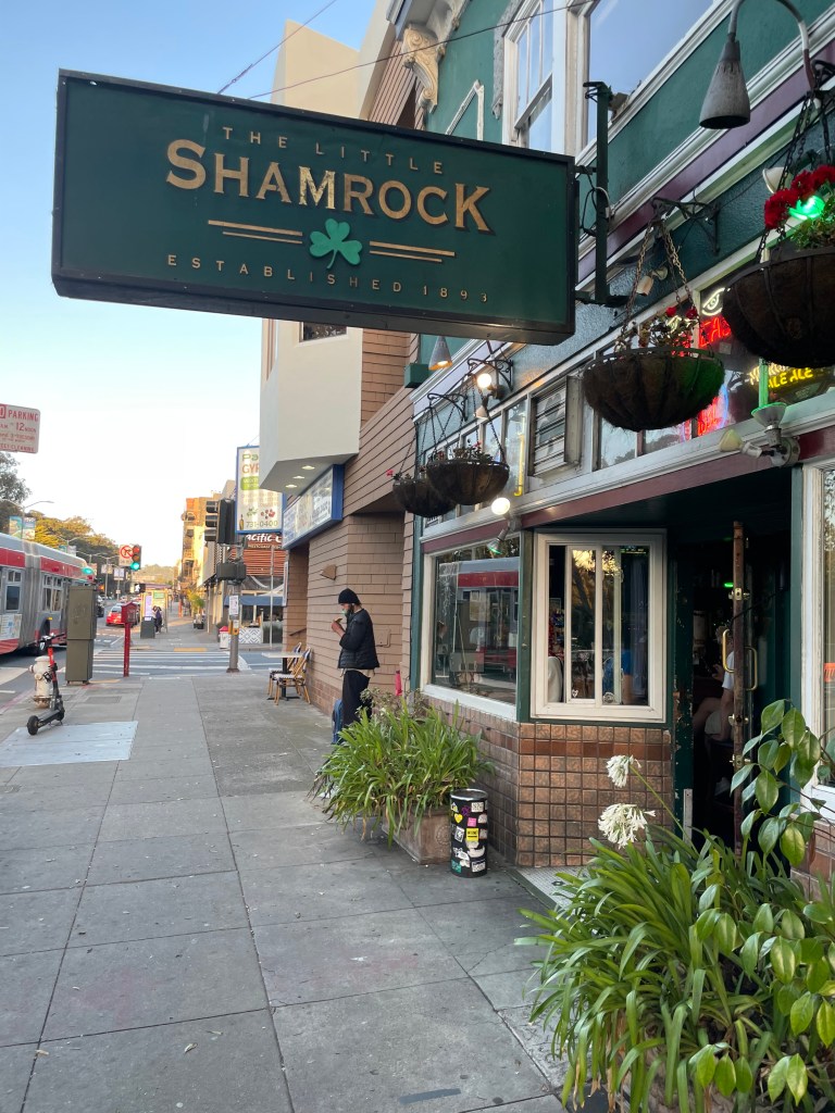photo of exterior of The Little Shamrock, San Francisco