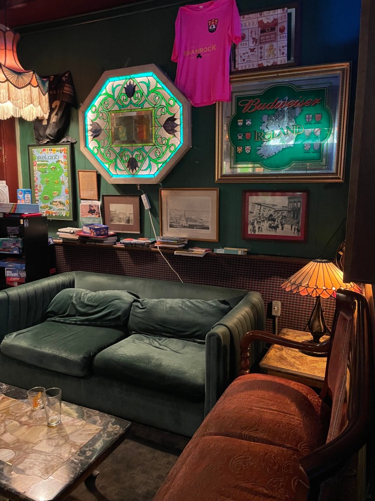 photo of interior of The Little Shamrock, San Francisco