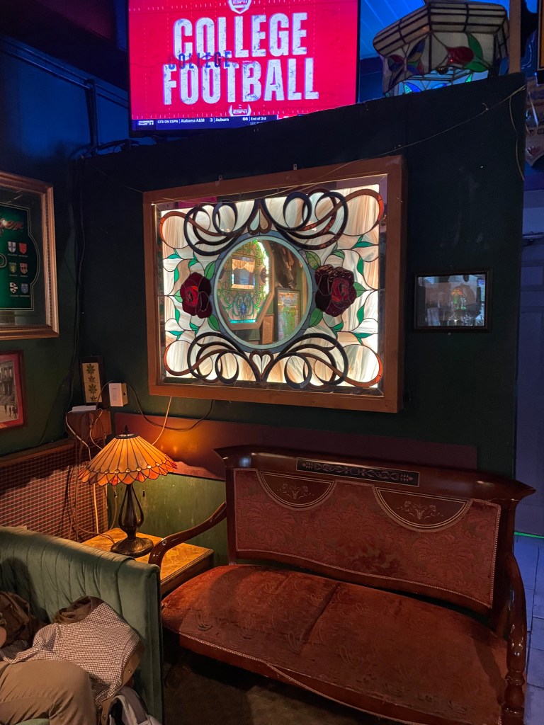 photo of interior detail of The Little Shamrock, San Francisco