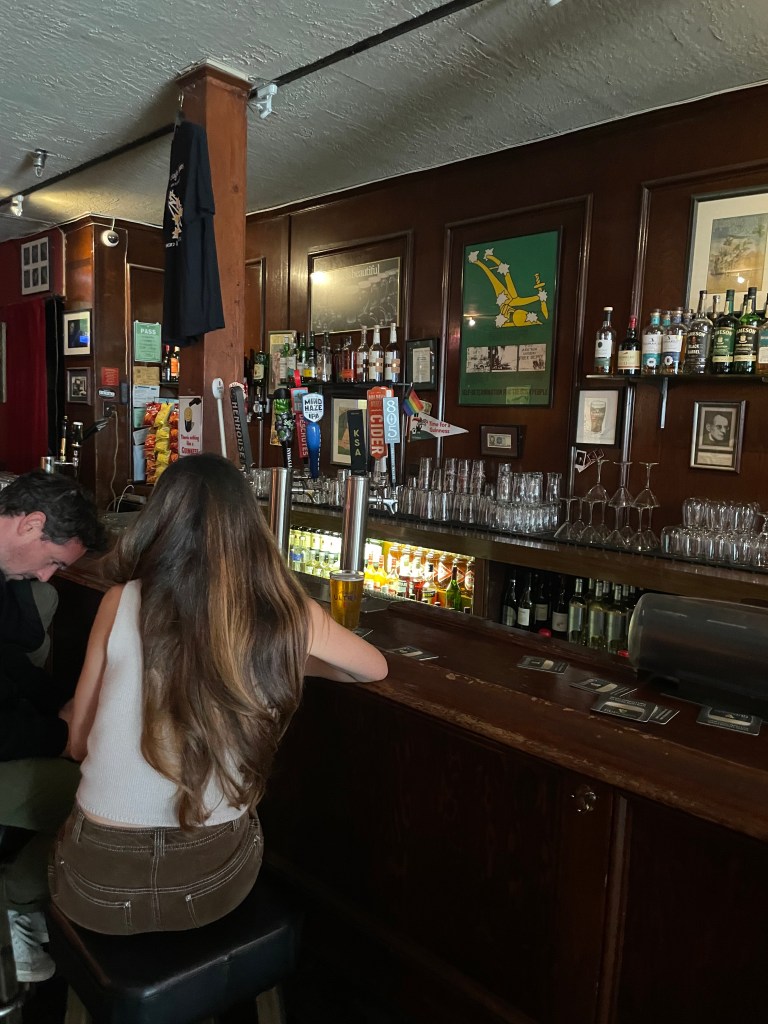 photo of bar of The Plough and the Stars, San Francisco