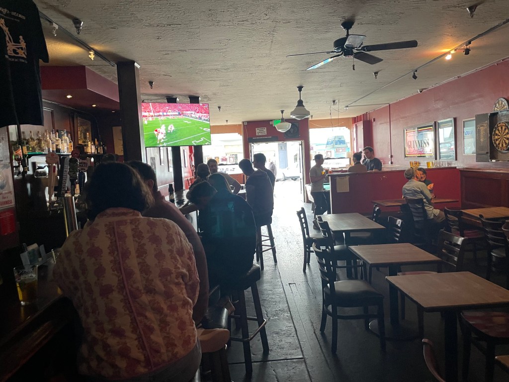 photo of interior of The Plough and the Stars, San Francisco