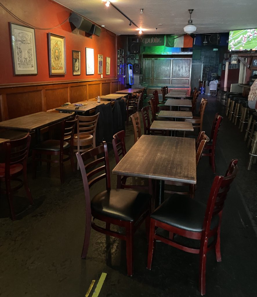 photo of interior of The Plough and the Stars, San Francisco