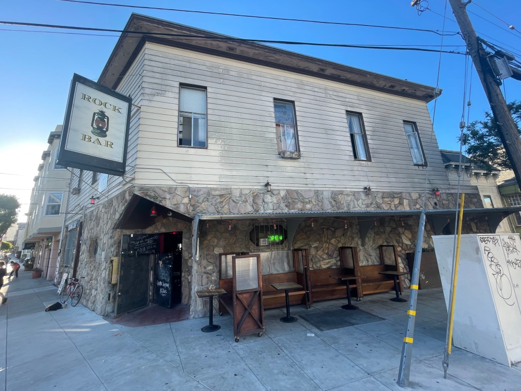 photo of exterior of Rock Bar, San Francisco
