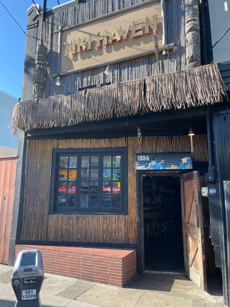 photo of exterior of Tiki Haven, San Francisco