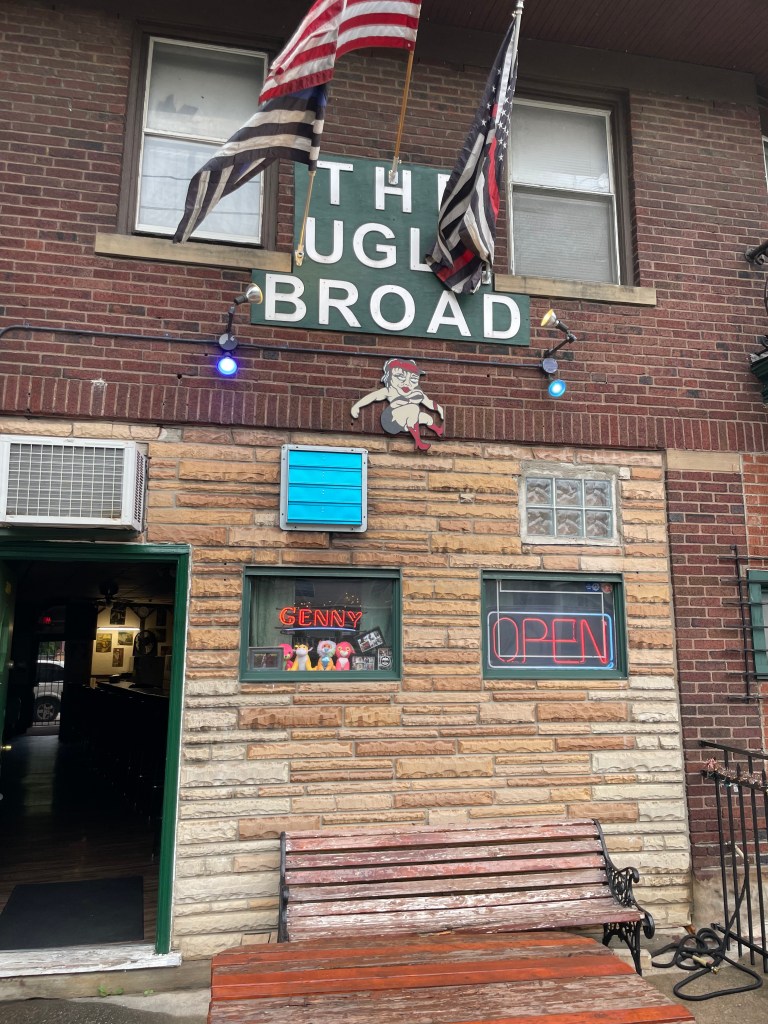 photo of the exterior of The Ugly Broad Tavern, Cleveland, Ohio