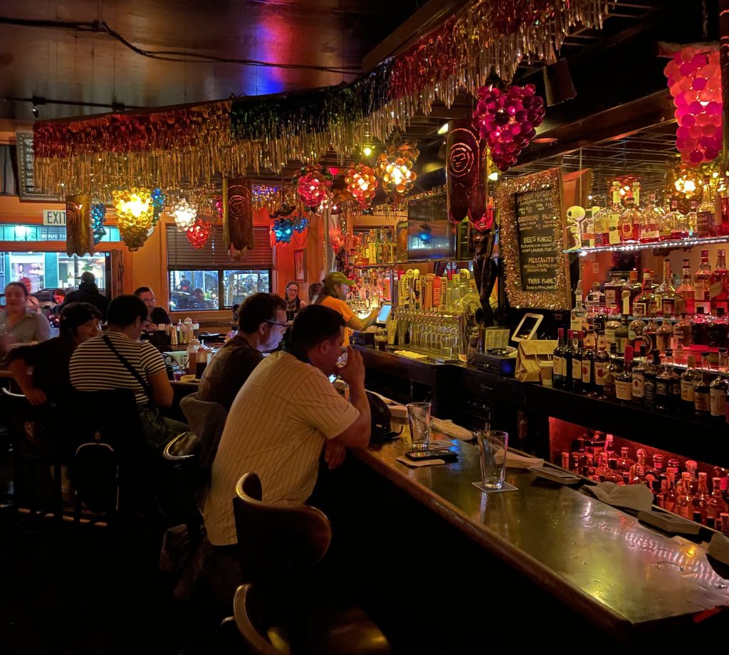 photo of interior of Casanova Lounge, San Francisco
