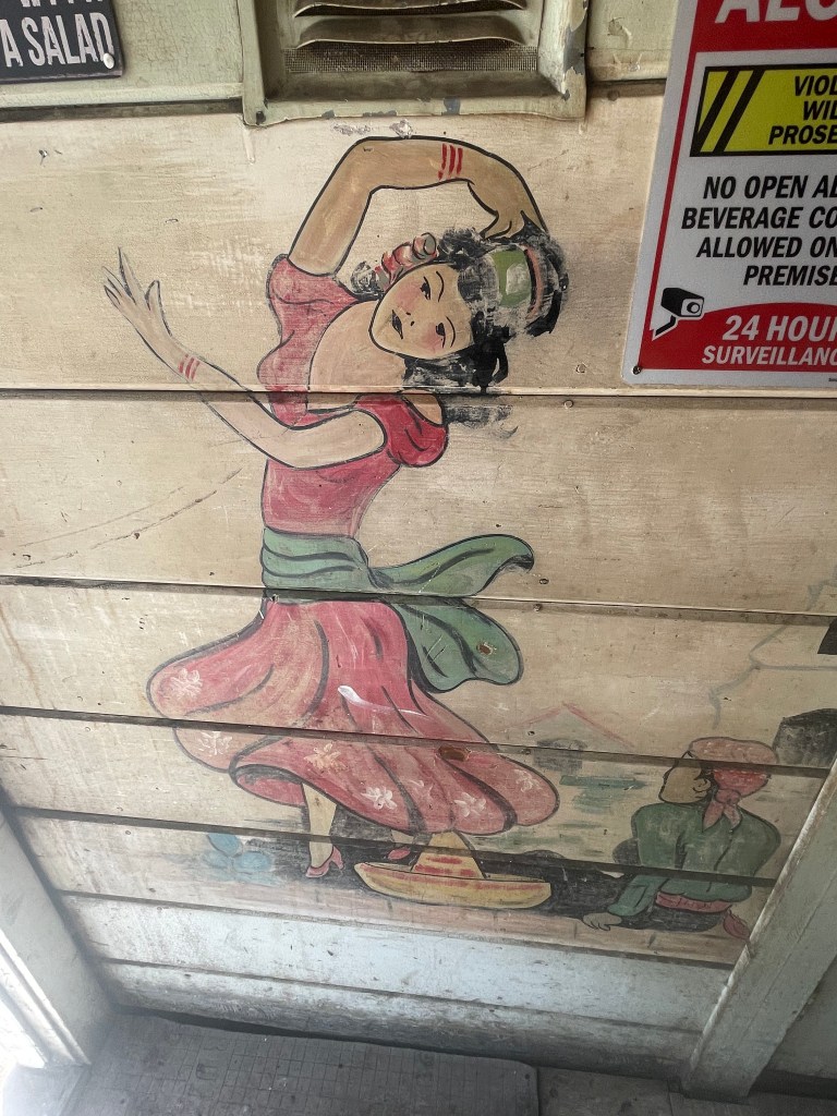 photo of mural in Ed's Place, El Sobrante