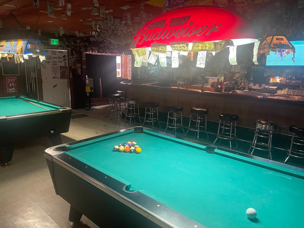 photo of pool tables in Ed's Place, El Sobrante