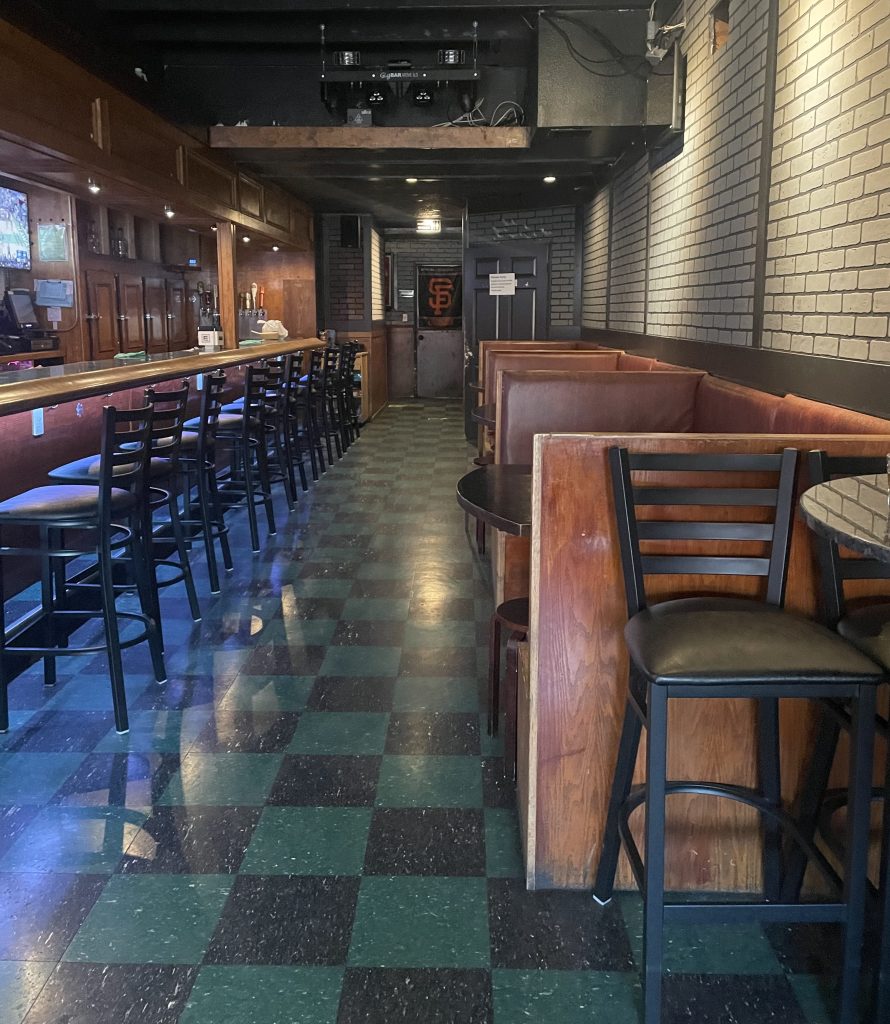 photo of interior of Firefly Sports Bar, San Francisco