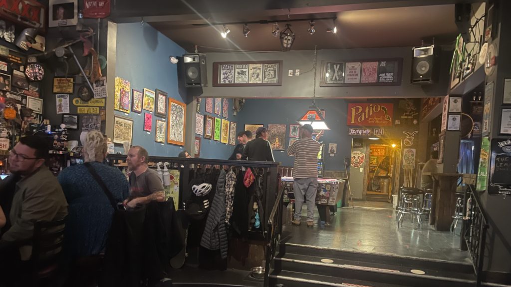 photo of the interior of Bender's Bar & Grill, SF