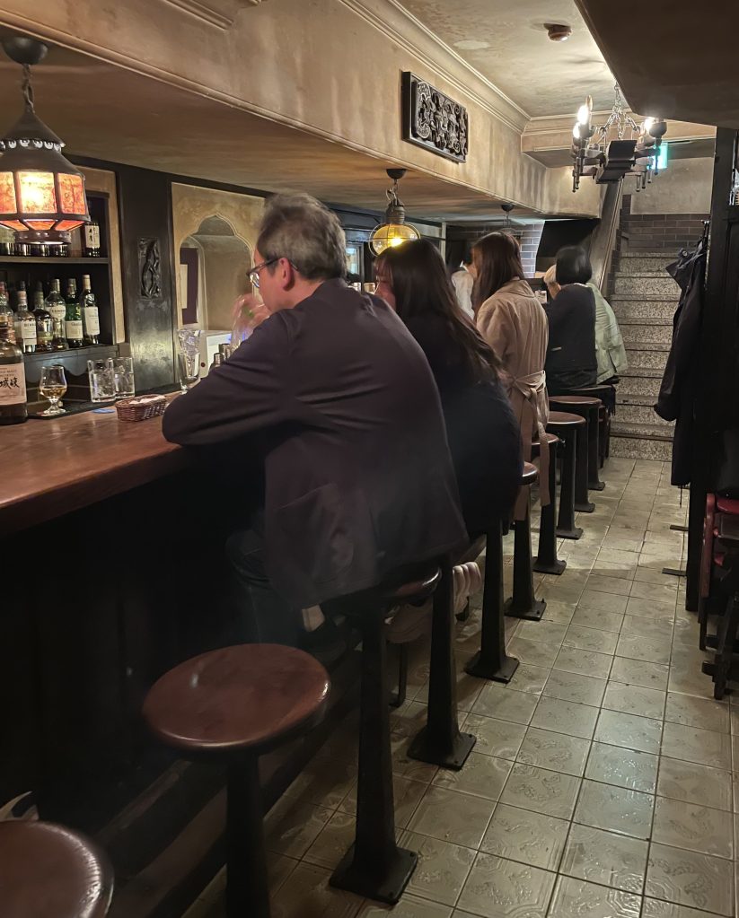 photo of interior of Bar Lupin, Tokyo, Japan