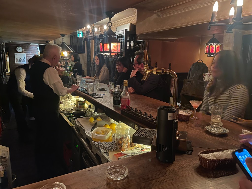 photo of interior of Bar Lupin, Tokyo, Japan