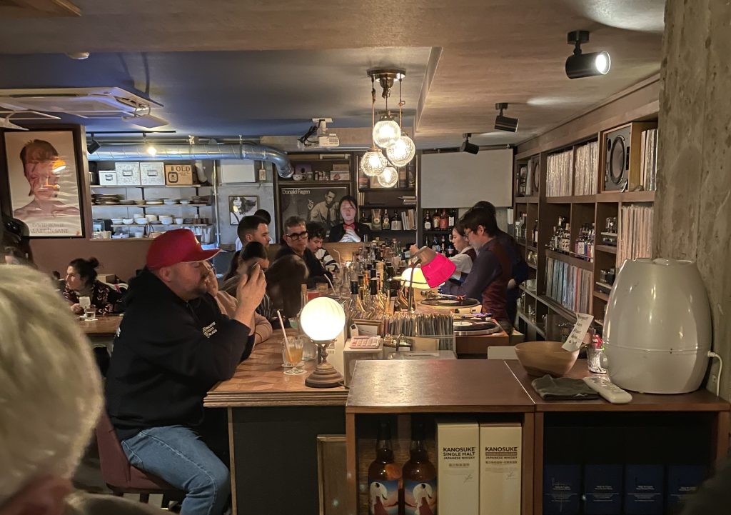 photo of interior for music bar Beatle momo, Kyoto, Japan