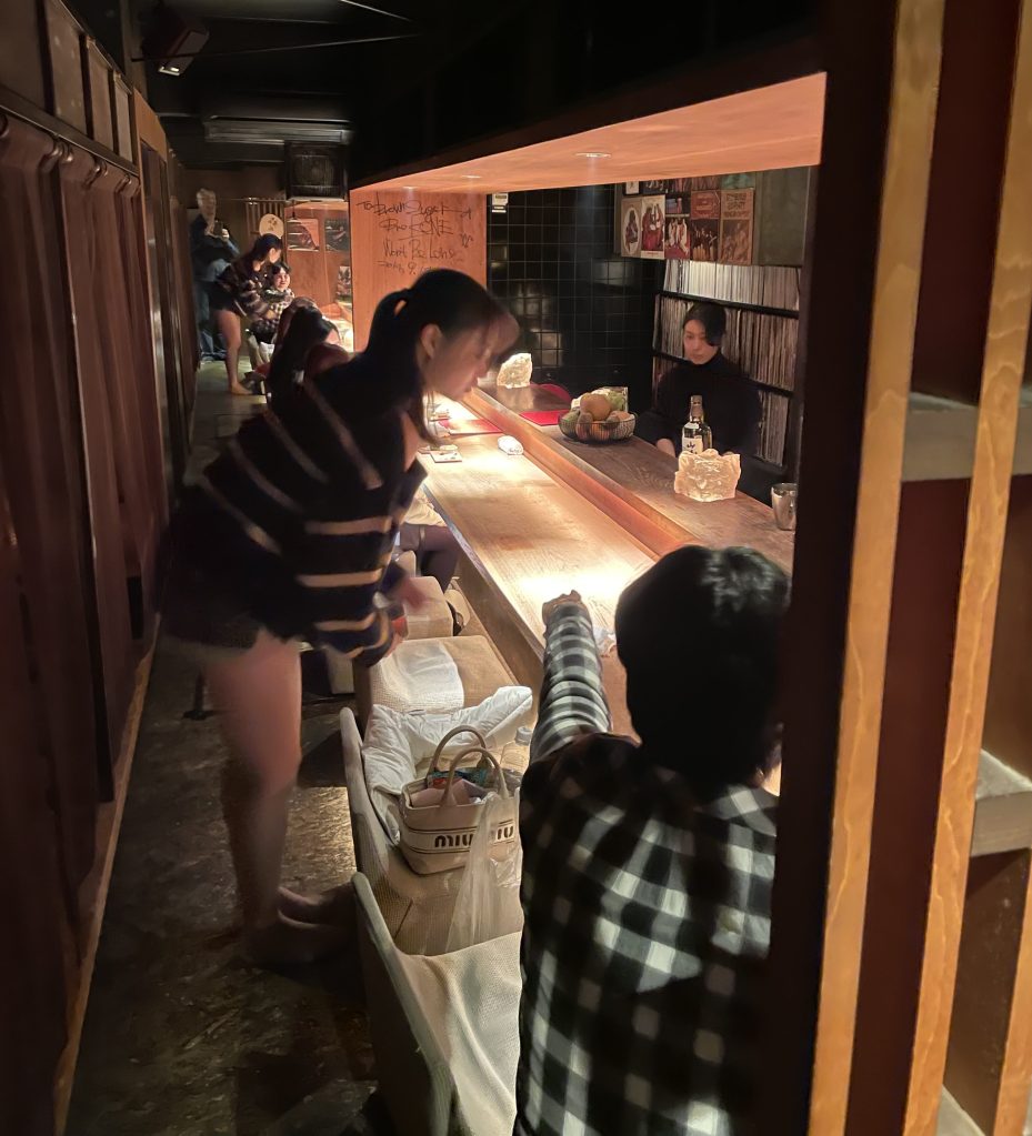 photo of interior of Bar Brown Sugar, Kyoto, Japan