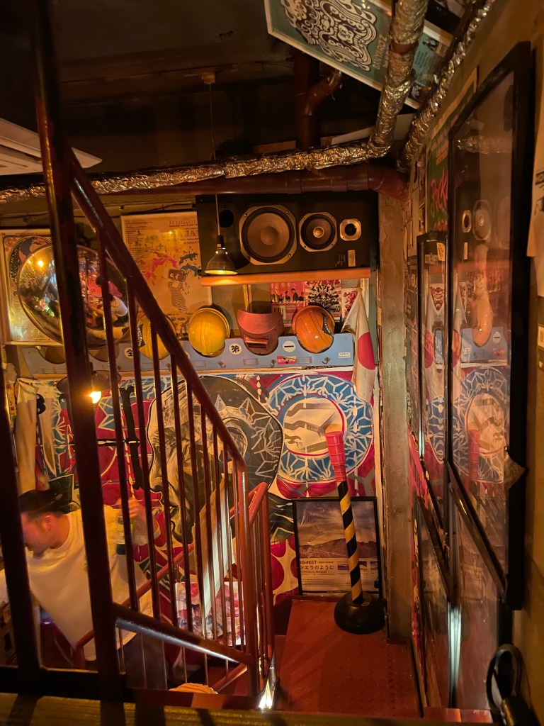 photo of interior of Concrete Bar, Kyoto, Japan