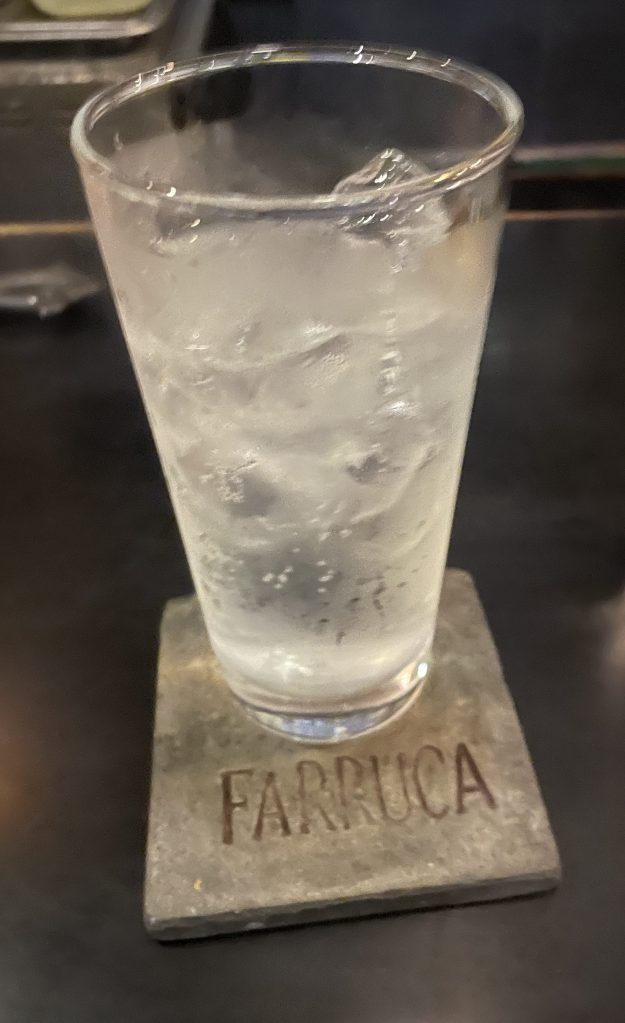 photo of coaster of Farruca bar, Kyoto, Japan