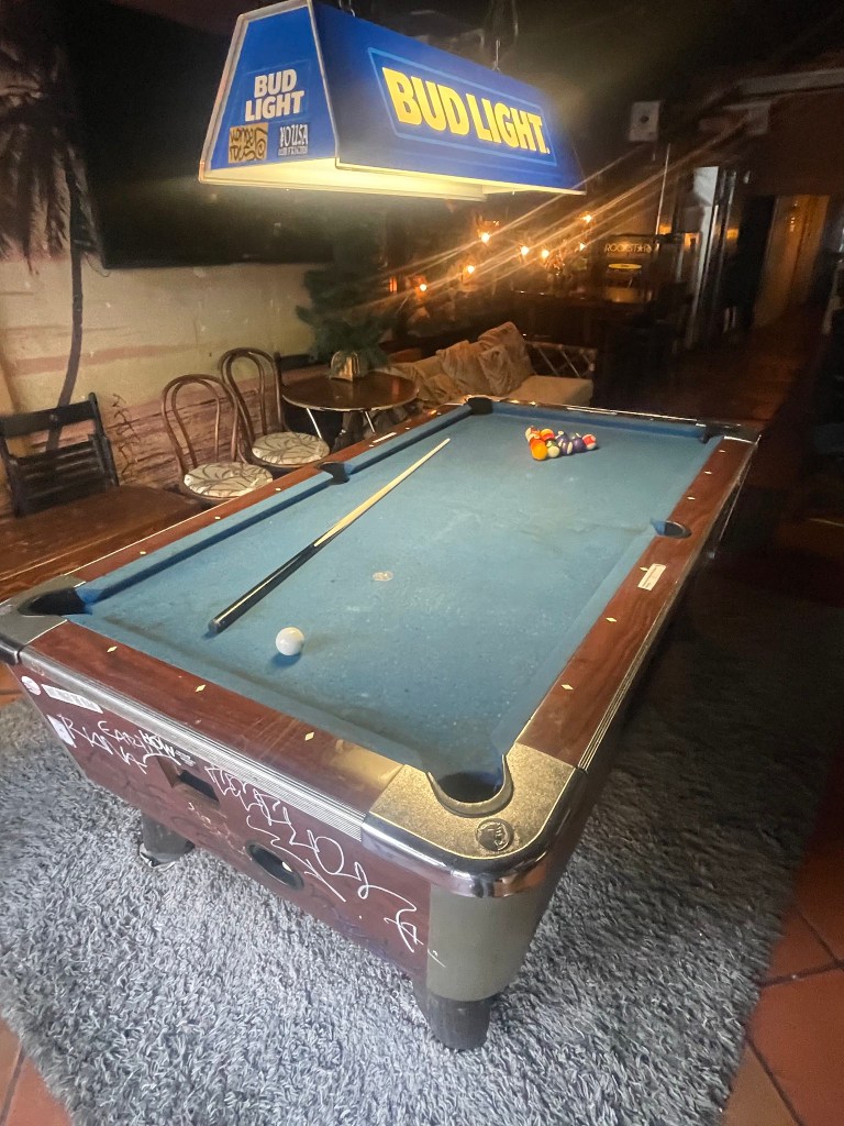 photo of the pool table for Hawaii West, San Francisco