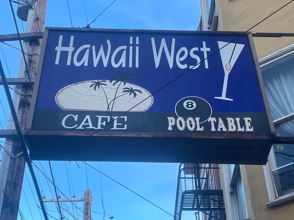 Hawaii West, San&nbsp;Francisco
