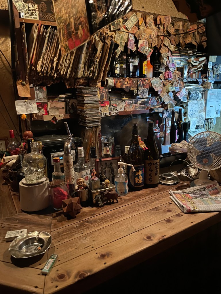 photo of interior of Rocking Bar ING, Kyoto, Japan