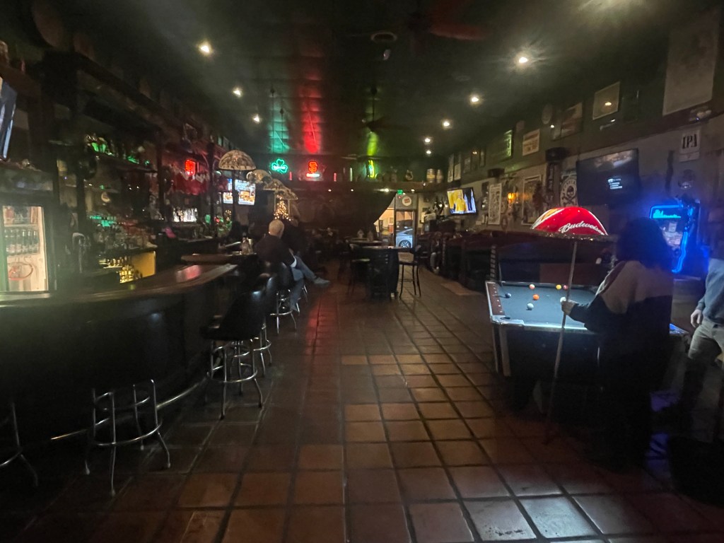 photo of the interior of McGovern's, San Mateo, CA