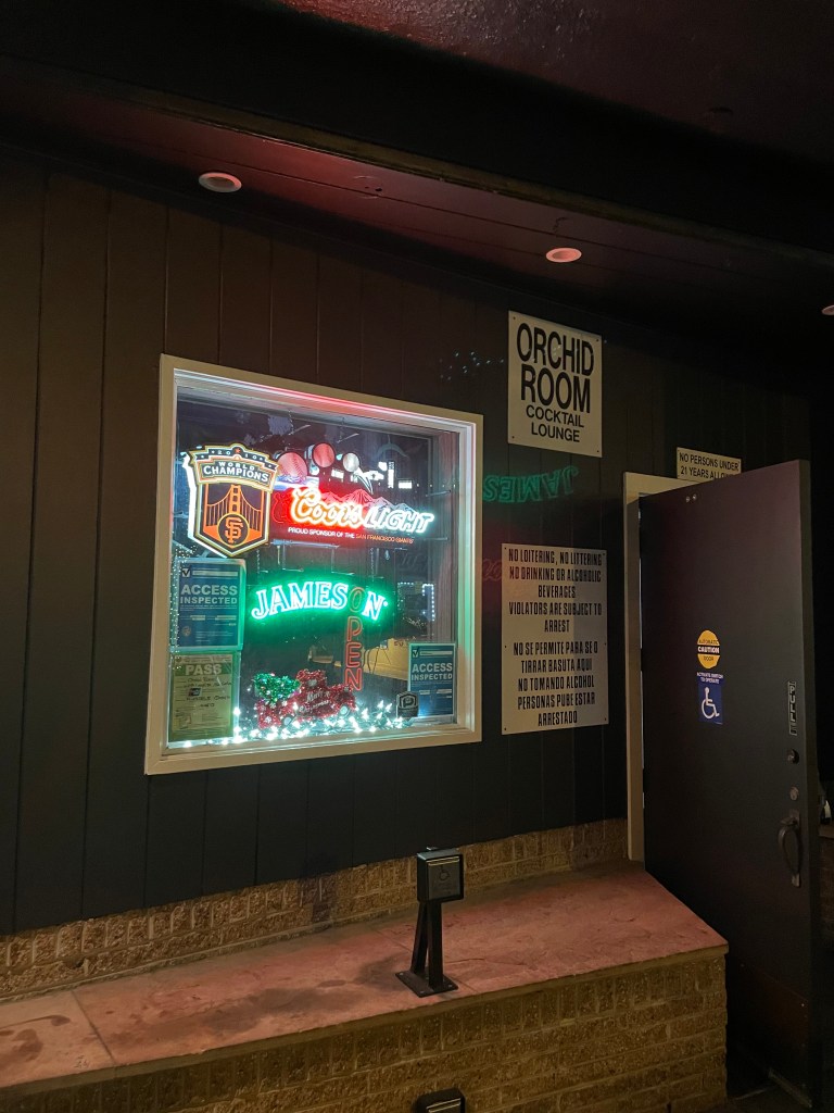 photo of the exterior of the Orchid Room, San Carlos, CA