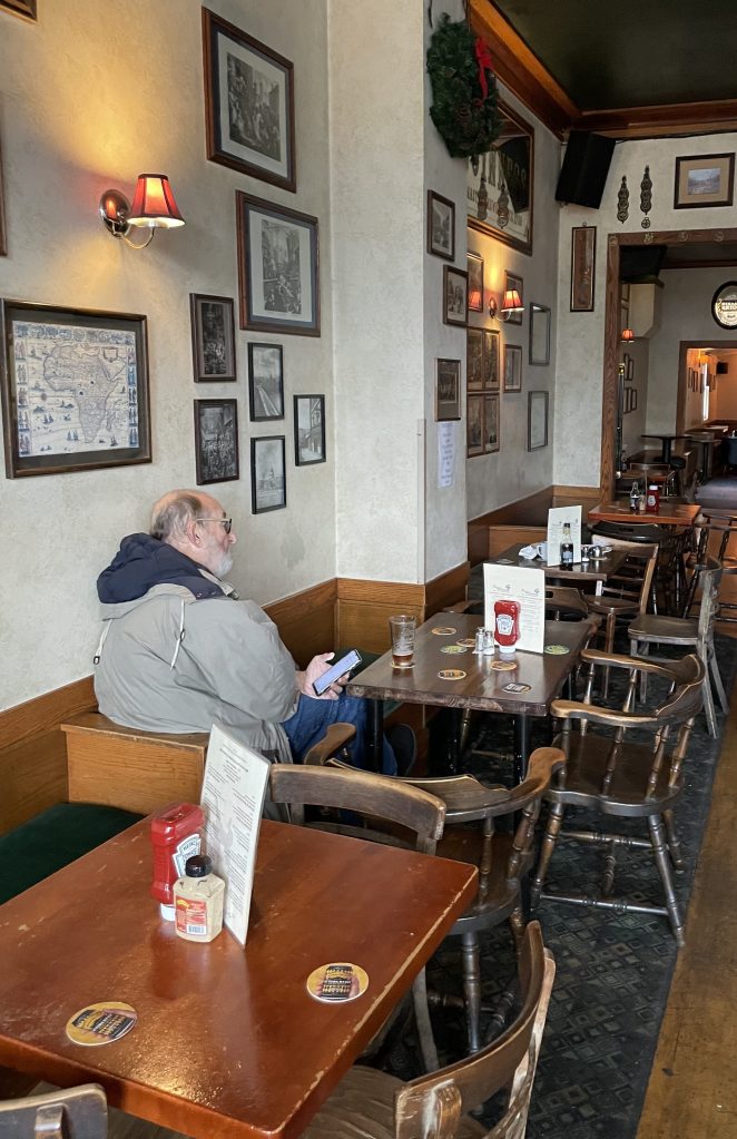 photo of the interior of The Pig and Whistle, San Francisco
