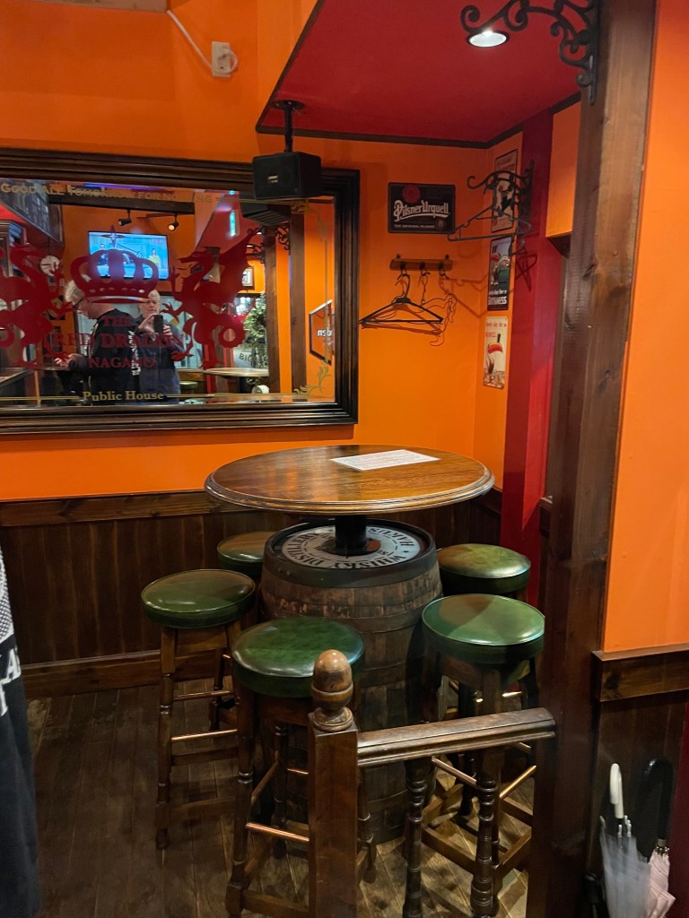 photo of interior of The Red Dragon, Nagano, Japan