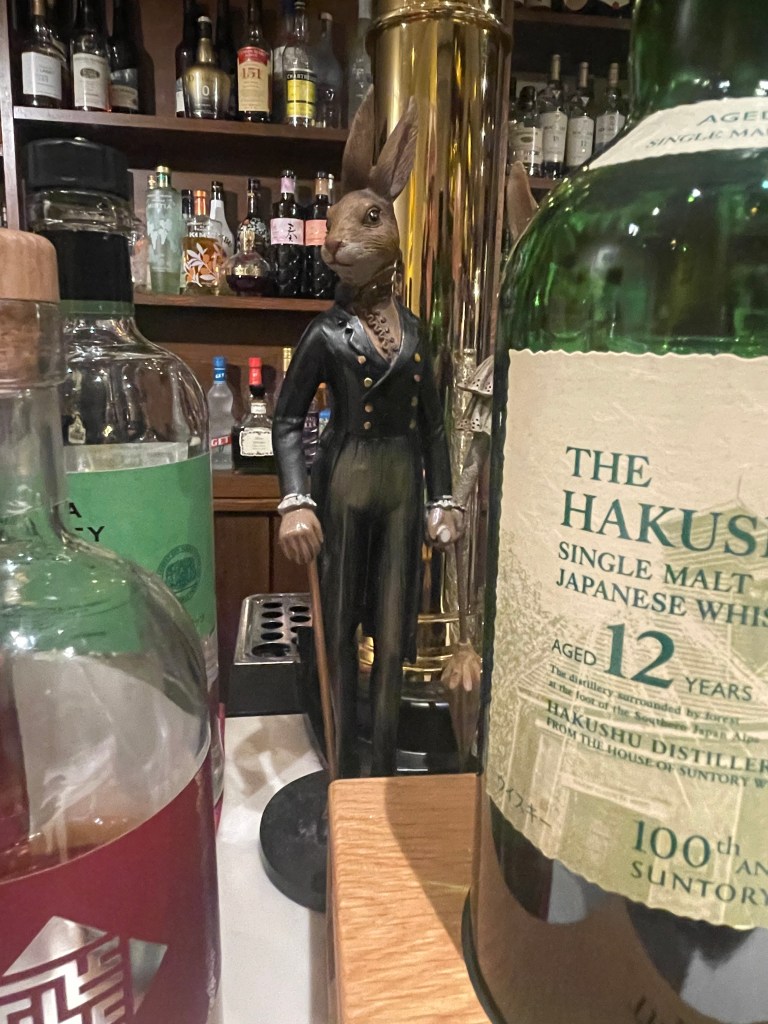 photo of interior detail at Bar Rabbit Hole, Takayama, Japan