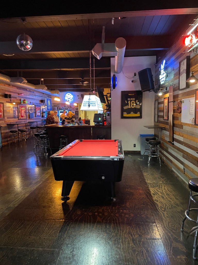 photo of the interior of Sodini's. Redwood City, CA