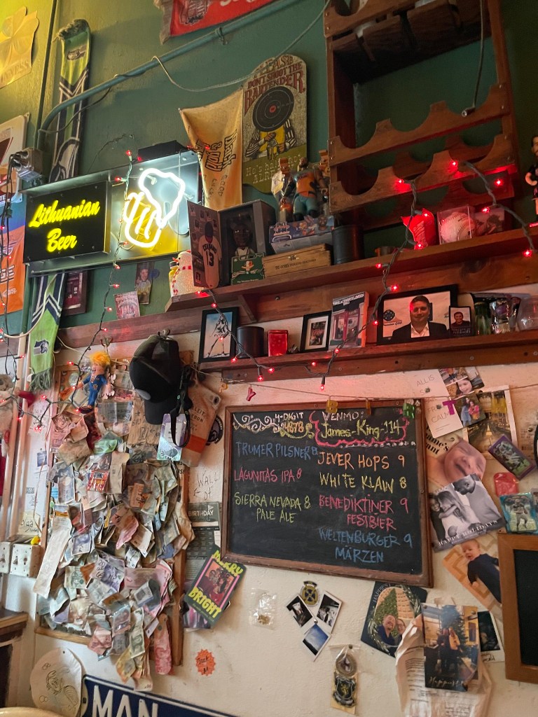 photo of interior detail of Black Horse London Pub, San Francisco