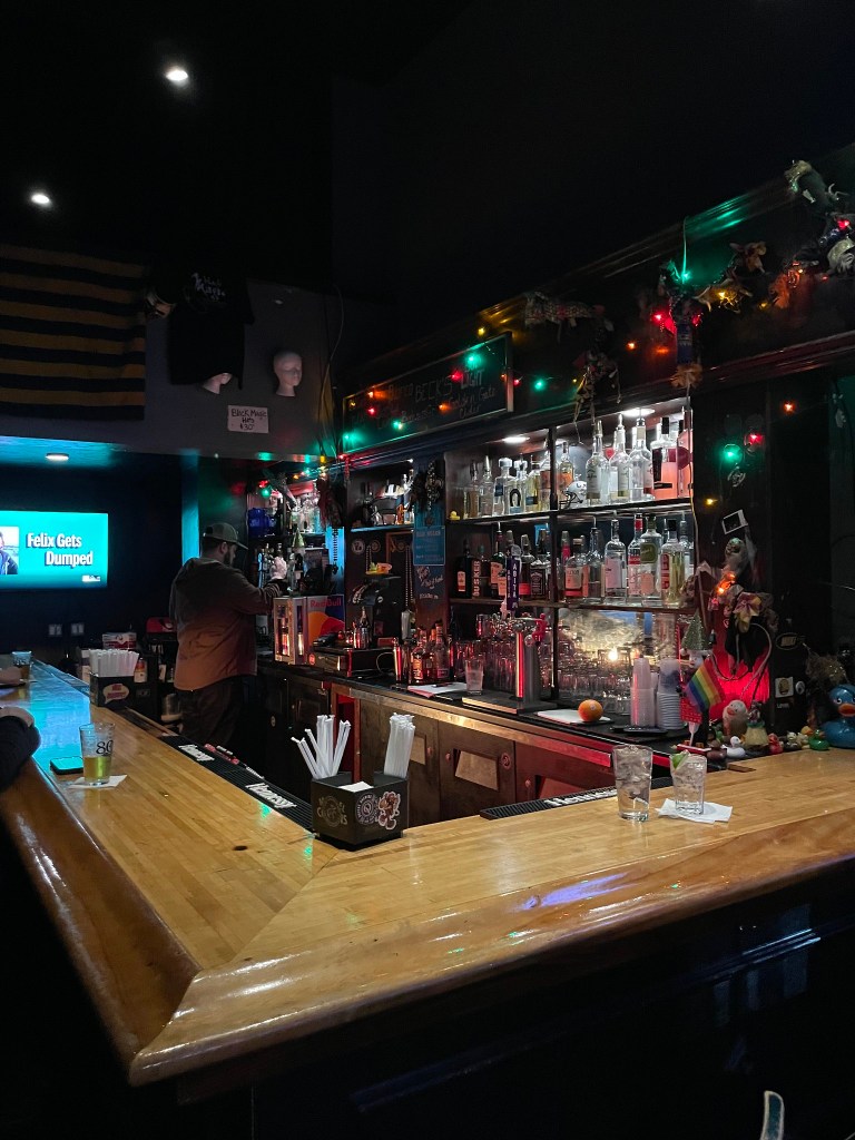 photo of the bar of Black Magic Voodoo Lounge, San Francisco