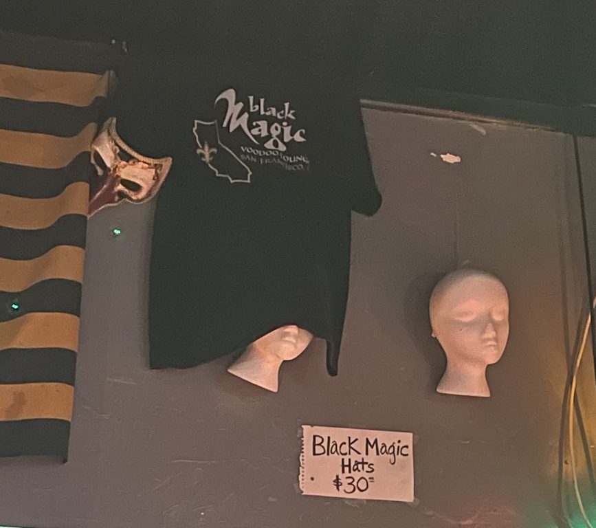 photo of interior detail of Black Magic Voodoo Lounge, San Francisco