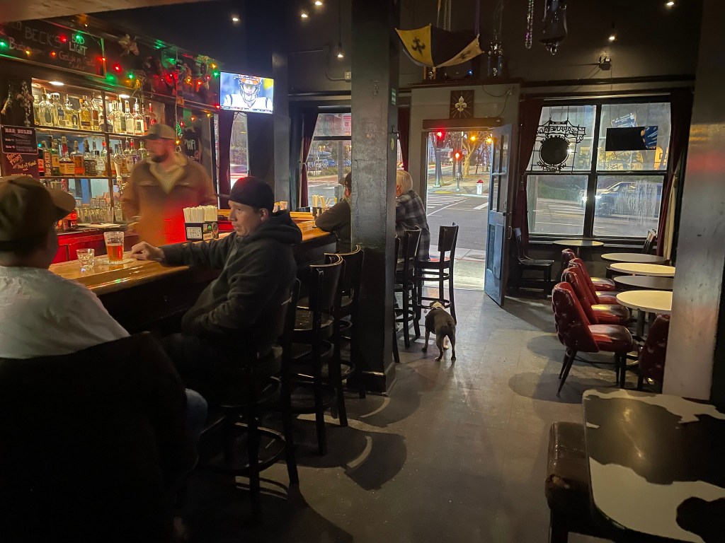 photo of interior of Black Magic Voodoo Lounge, San Francisco