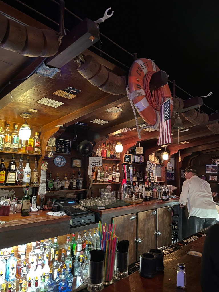 photo of the interior of The Captains Brig, Fresno, CA