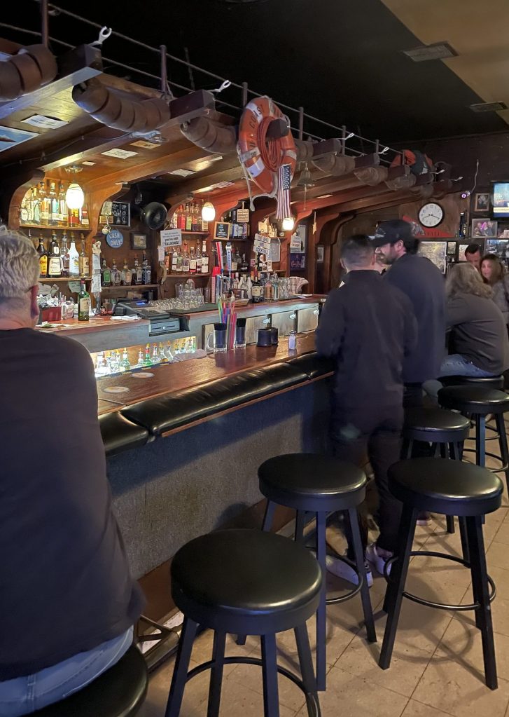 photo of the interior of The Captains Brig, Fresno, CA