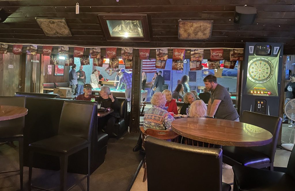 photo of the interior of The Captains Brig, Fresno, CA