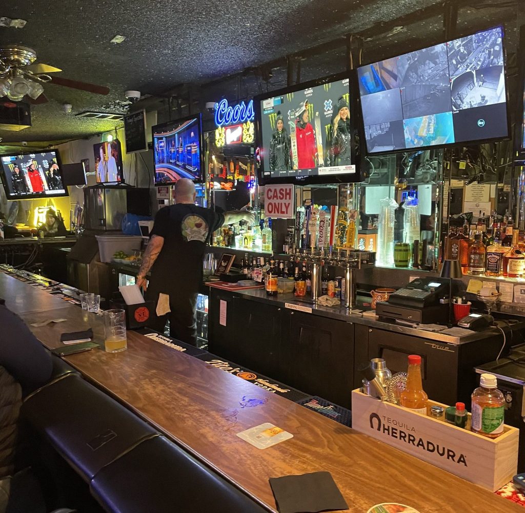 photo of interior of Copas Cantina, Fresno, CA