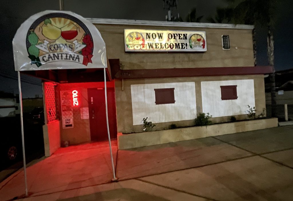 photo of exterior of Copas Cantina, Fresno, CA