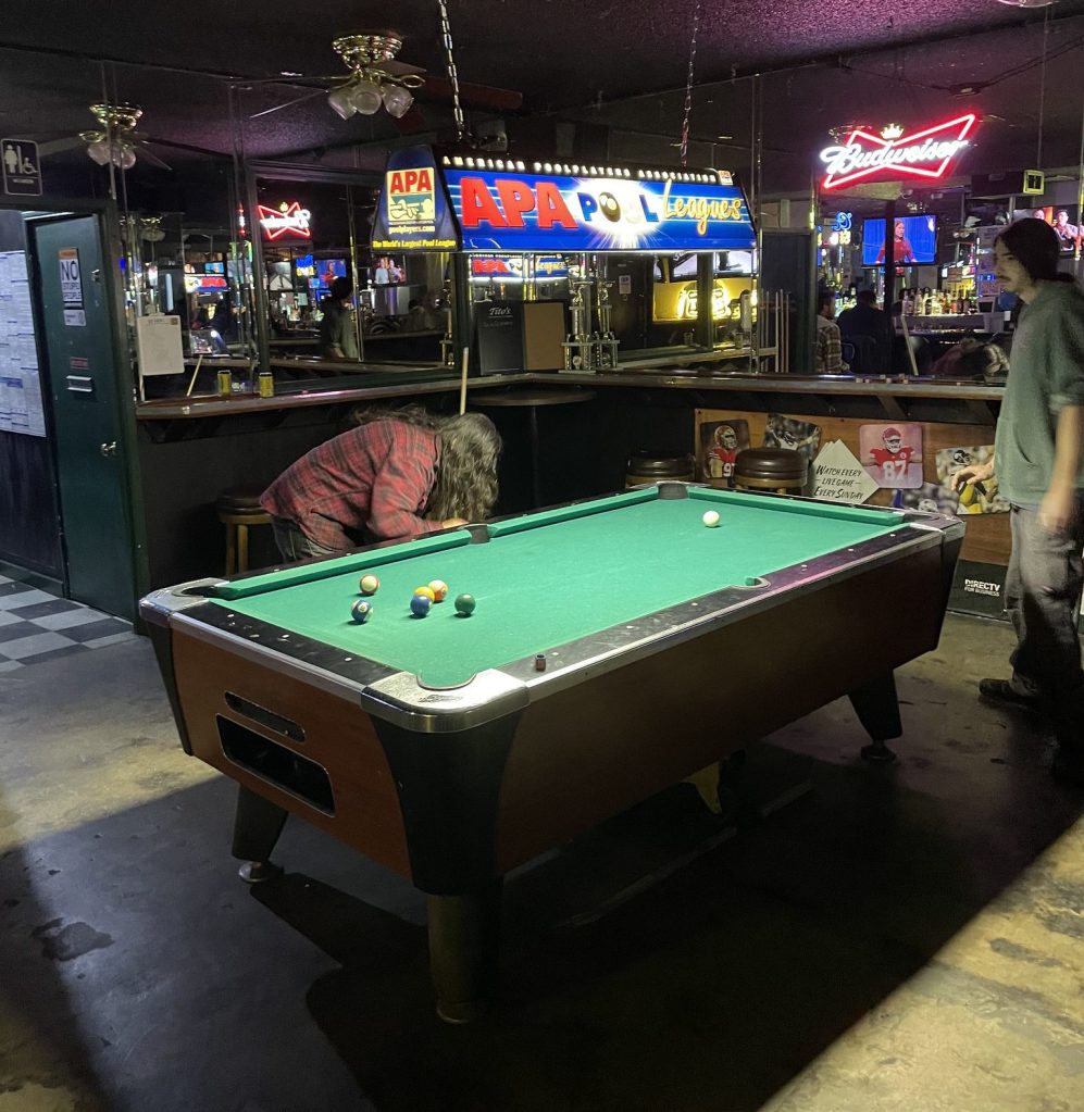 photo of pool table of Copas Cantina, Fresno, CA