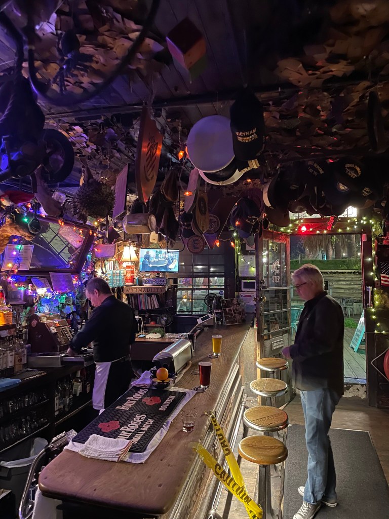 photo of interior of Heinold's First and Last Chance Saloon, Oakland, CA