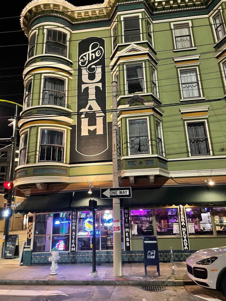 photo of exterior of The Hotel Utah Saloon, San Francisco