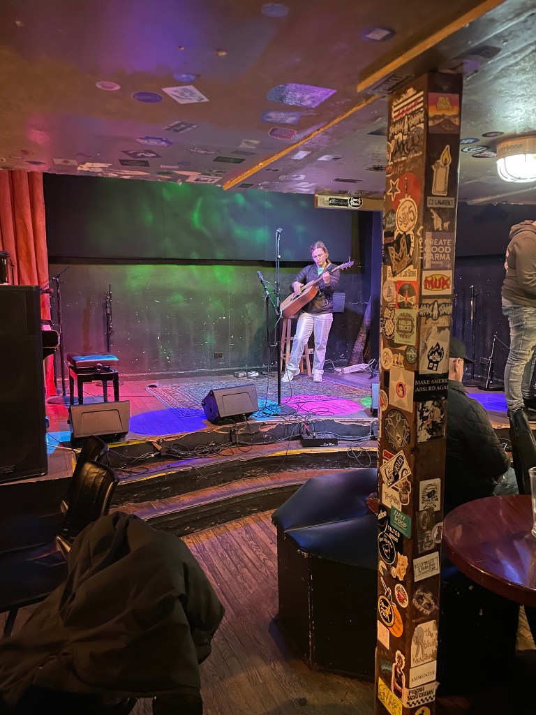 photo of stage of The Hotel Utah Saloon, San Francisco