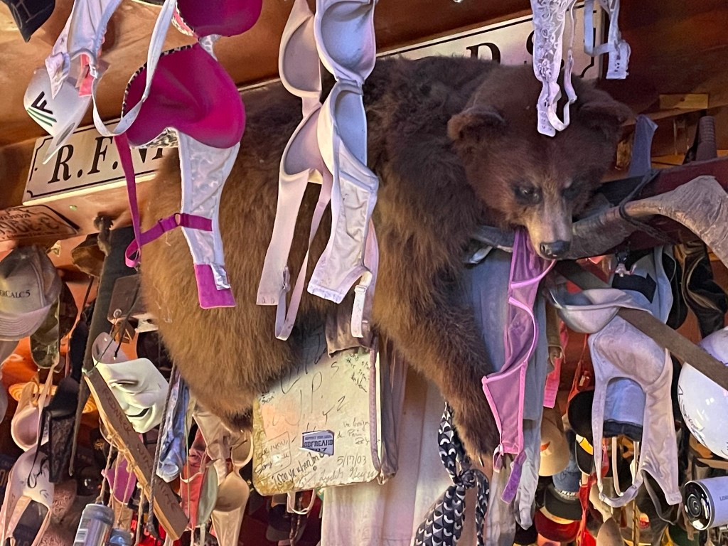 photo of interior detail of Thompson's Corner Saloon, Fairfield, CA