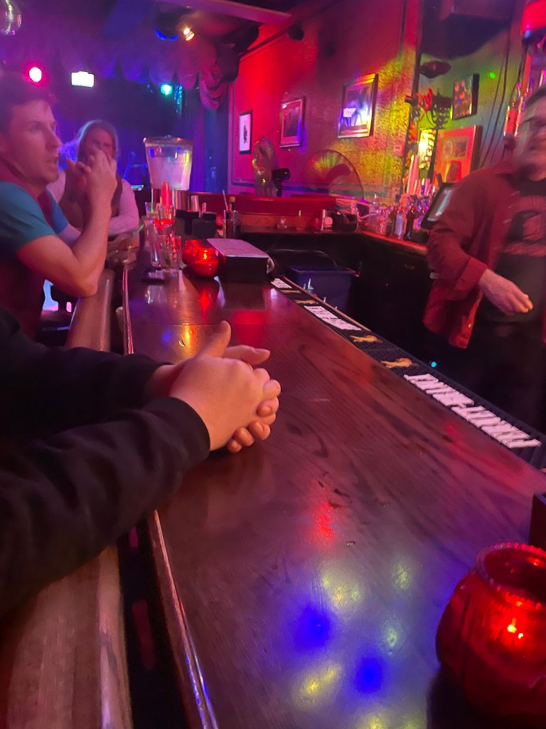 photo of the bar of The Boom Boom Room, San Francisco