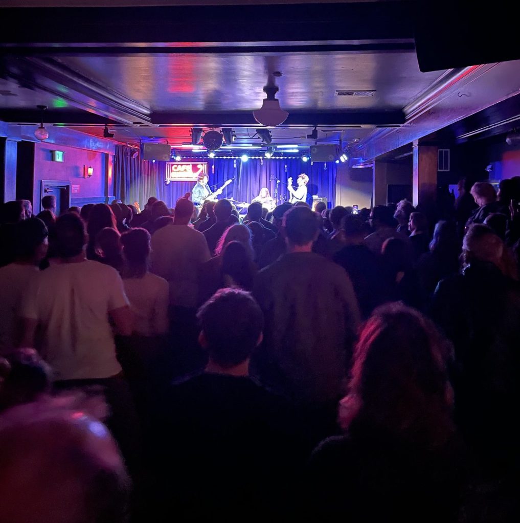 photo of band at Cafe Du Nord, San Francisco