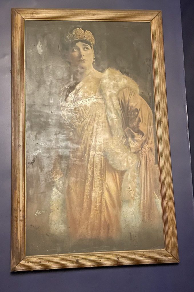 photo of painting at Cafe Du Nord, San Francisco